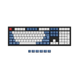 ISO ANSI Layout OEM Dye Sub PBT Keycap Set Blue Color For Q3 Q4 Q6 and K8 Keyboard Spanish Layout