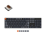 Keychron K5 SE Japan JIS Layout Wireless Ultra Slim Low Profile Mechanical Keyboard RGB Backlight Hot Swappable Gateron Switch Brown