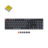 Keychron K5 SE Japan JIS Layout Wireless Ultra Slim Low Profile Mechanical Keyboard White Backlight Hot Swappable Keychron Optical Switch Banana