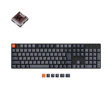 Keychron K5 SE Japan JIS Layout Wireless Ultra Slim Low Profile Mechanical Keyboard White Backlight Hot Swappable Keychron Optical Switch Brown