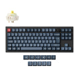 Keychron V3 Max QMK Wireless Custom Mechanical Keyboard TKL UK ISO Layout Fully Assembled Knob for Mac Windows Linux Gateron Jupiter Banana