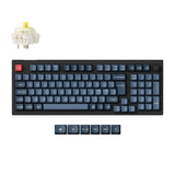 Keychron V5 Max QMK Wireless Custom Mechanical Keyboard 96 Percent Layout Fully Assembled Knob for Mac Windows Linux Gateron Jupiter Banana ISO Nordic Layout