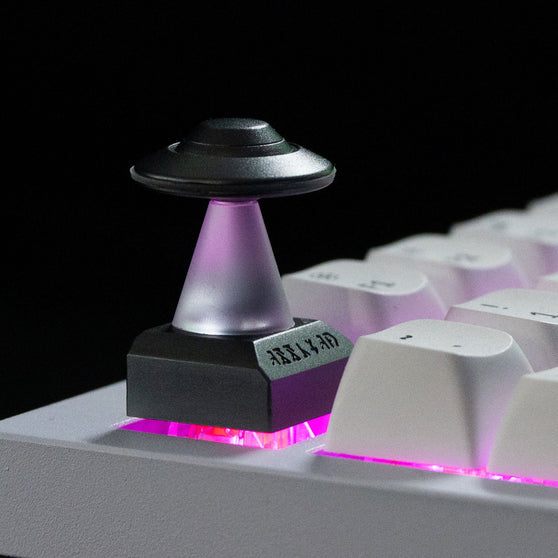 UFO Aluminium Alloy Artisan Keycap